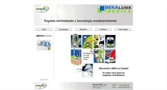 Desktop Screenshot of beka-lube.es